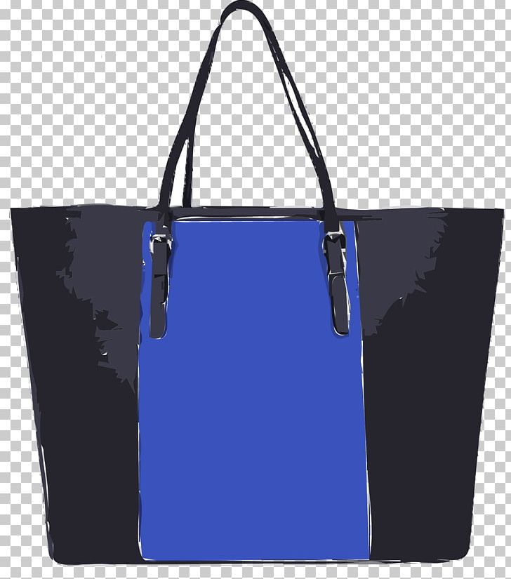Tote Bag Handbag Leather Portable Network Graphics PNG, Clipart, Bag, Black, Blue, Blue And Black, Brand Free PNG Download