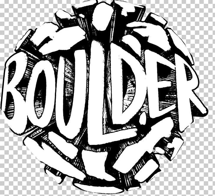 Boulder Logo String Character Font PNG, Clipart, Art, Beginning, Black And White, Boulder, Brand Free PNG Download