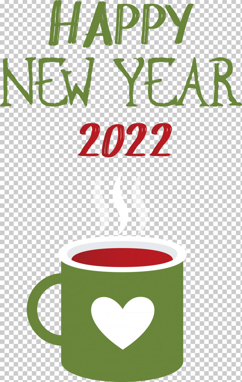 Happy New Year 2022 2022 New Year 2022 PNG, Clipart, Biology, Coffee, Coffee Cup, Cup, Leaf Free PNG Download
