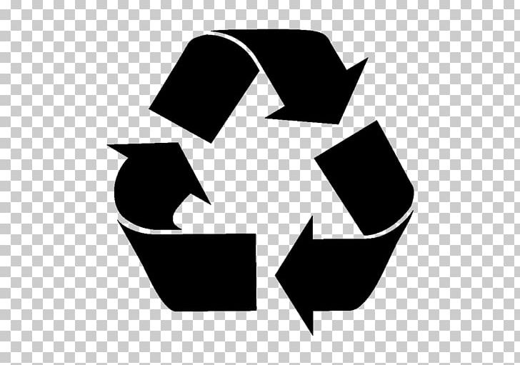 Recycling Symbol Stencil Paper Waste PNG, Clipart, Angle, B E Recycling Station Inc, Black And White, Brand, Label Free PNG Download
