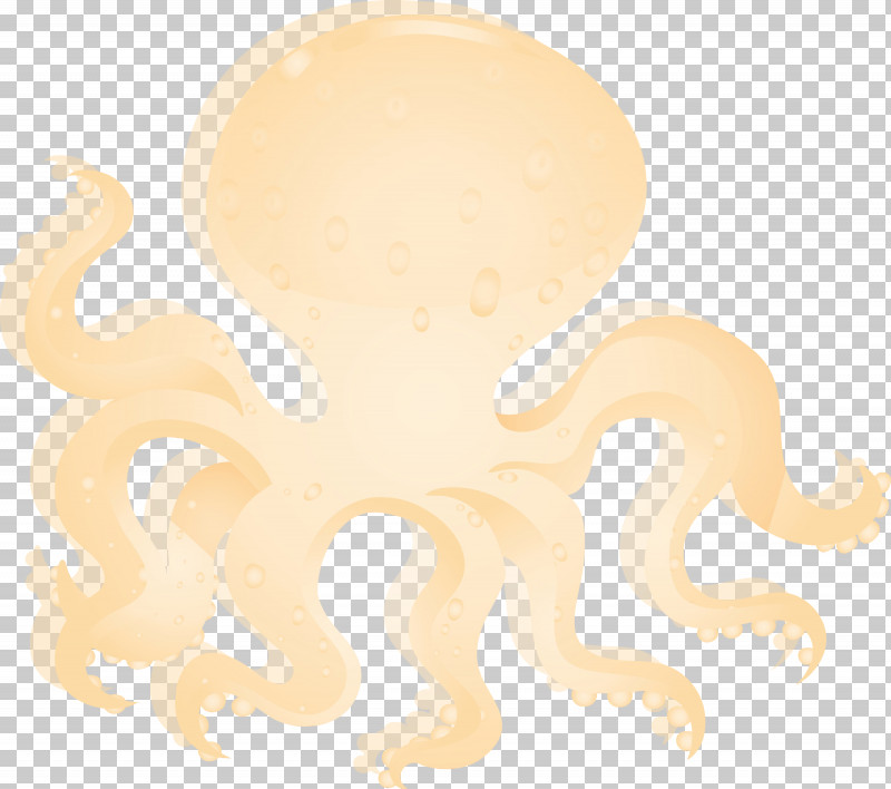 Octopus Yellow PNG, Clipart, Octopus, Paint, Watercolor, Wet Ink, Yellow Free PNG Download