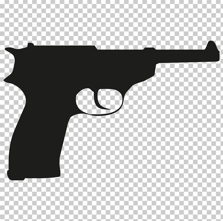 Walther P38 Pistol Firearm Carl Walther GmbH Clip PNG, Clipart, Air Gun, Black, Black And White, Carl Walther Gmbh, Clip Free PNG Download