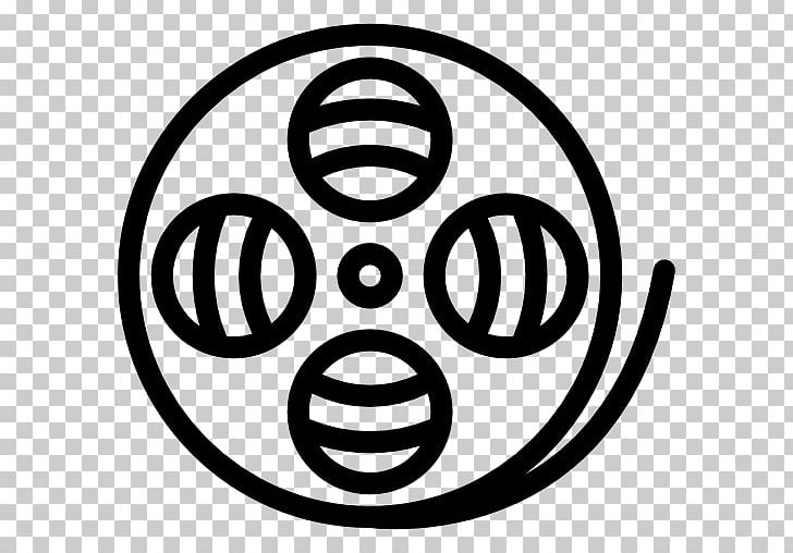 Film Reel Computer Icons PNG, Clipart, Area, Black And White, Cinema, Circle, Computer Icons Free PNG Download