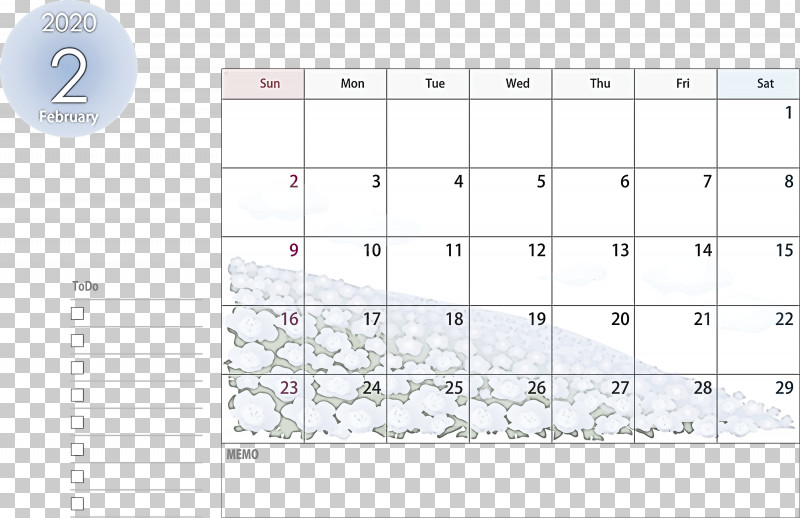 February 2020 Calendar February 2020 Printable Calendar 2020 Calendar PNG, Clipart, 2020 Calendar, February 2020 Calendar, February 2020 Printable Calendar, Line, Text Free PNG Download