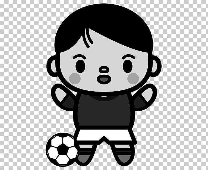 Black And White Football Monochrome Painting PNG, Clipart, Behavior, Black, Black And White, Boy, Cartoon Free PNG Download