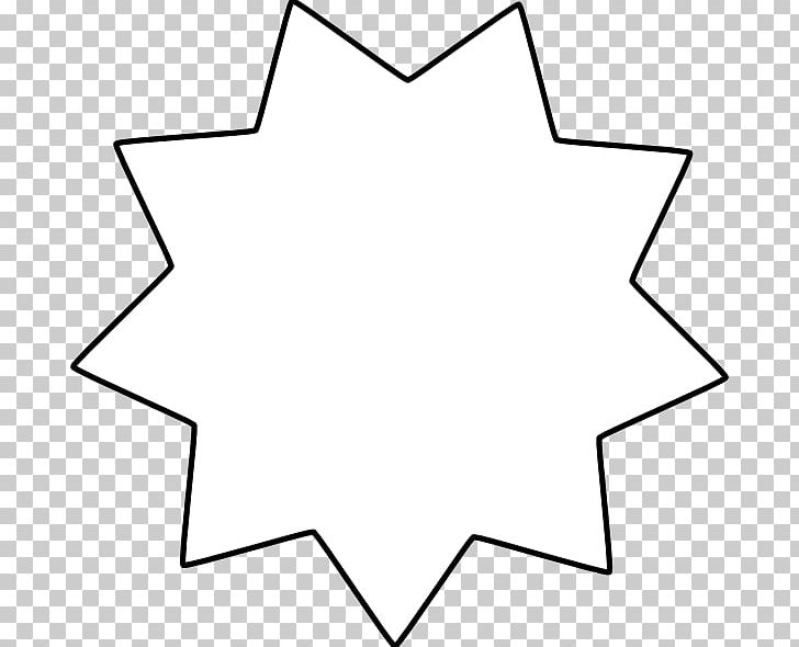 Star Polygon Black And White PNG, Clipart, Angle, Area, Art, Black, Black And White Free PNG Download