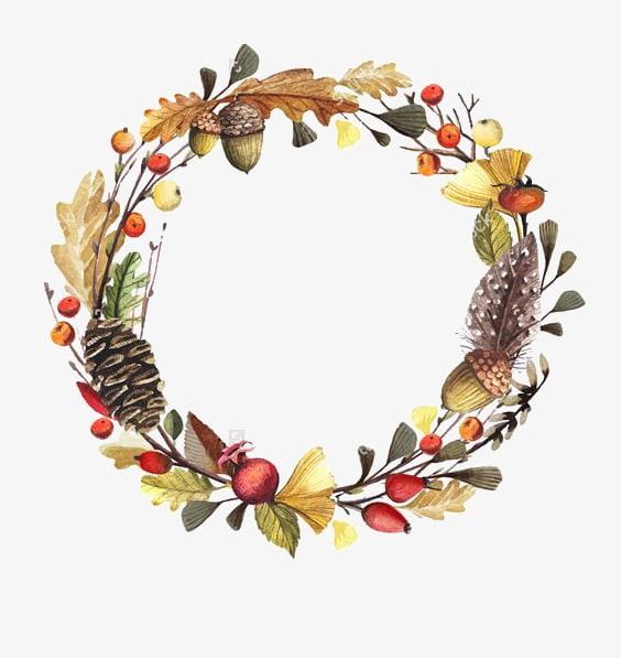 Autumn Wreath PNG, Clipart, Art, Art Painted Garlands, Autumn, Autumn Clipart, Autumn Elements Free PNG Download