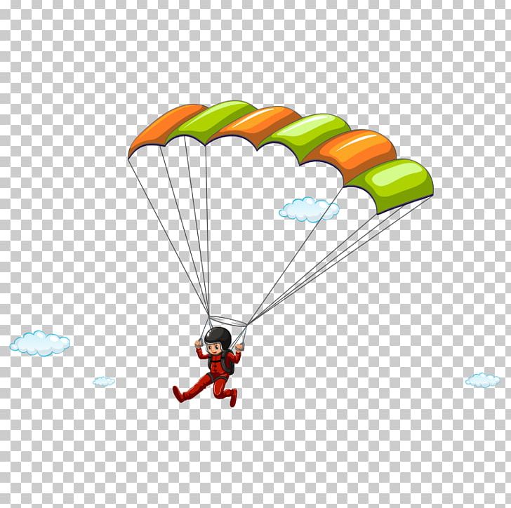 Cartoon Parachute Illustration PNG, Clipart, Adventure, Baiyun, Cartoon Parachute, Character, Download Free PNG Download