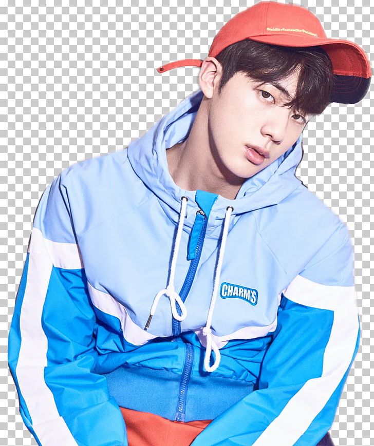 Jin Love Yourself: Her BTS BigHit Entertainment Co. PNG, Clipart, Blue, Boy In Luv, Cell Phone, Clothing, Cobalt Blue Free PNG Download