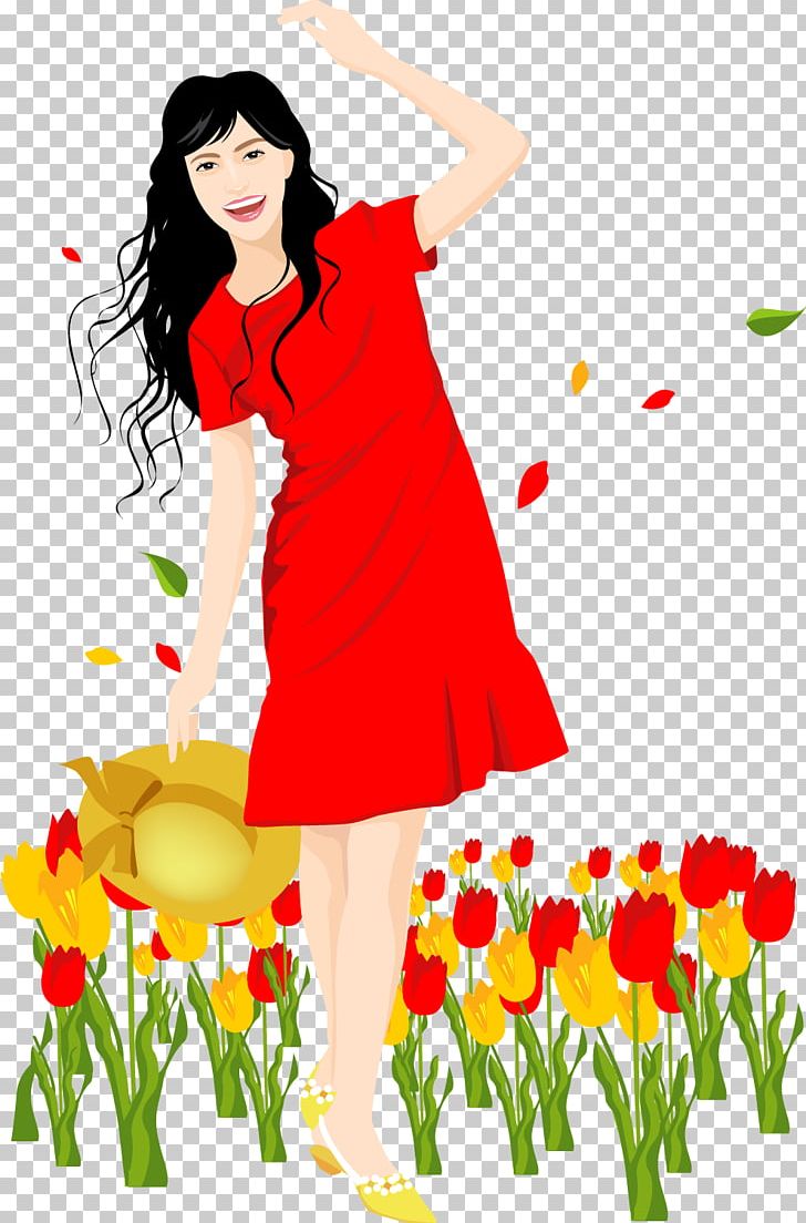 Tulip Flower Red PNG, Clipart, Adobe Illustrator, Bijin, Encapsulated Postscript, Flower, Flower Arranging Free PNG Download