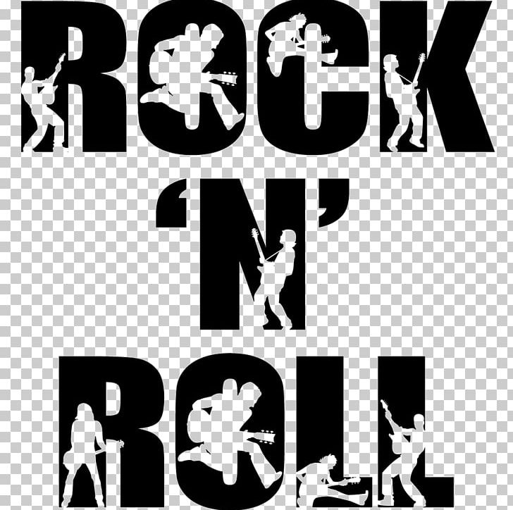 Rock And Roll Rock Music Silhouette Art PNG, Clipart, Animals, Art, Black, Black And White, Brand Free PNG Download