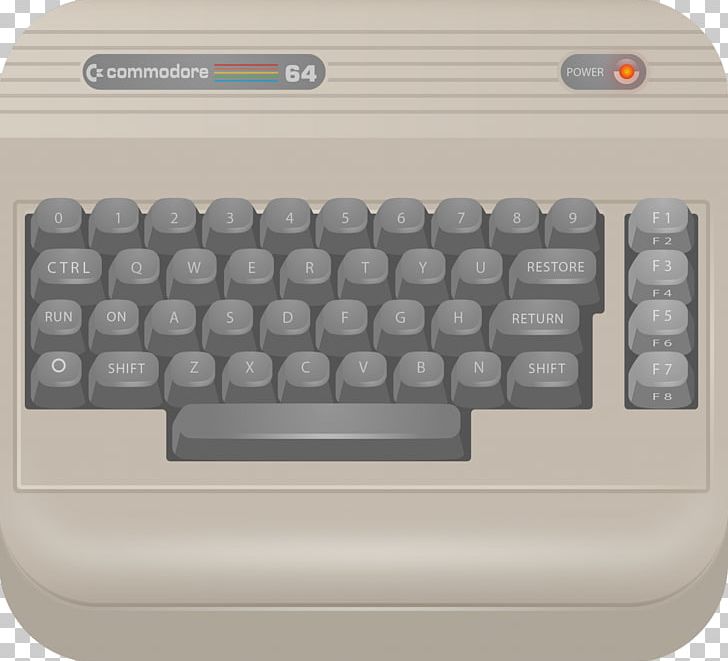 Commodore 64 Computer Keyboard Commodore International Computer Icons PNG, Clipart, Amiga, Commodore International, Computer, Computer Component, Computer Icons Free PNG Download