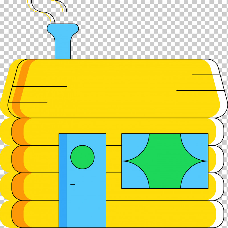 House PNG, Clipart, Green, House, Line, Yellow Free PNG Download