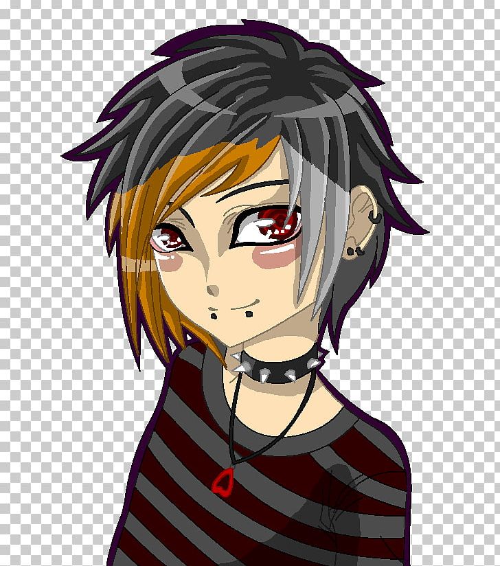 Anime Mangaka Emo Drawing PNG, Clipart, Anime, Black Hair, Boy, Brown Hair, Cartoon Free PNG Download