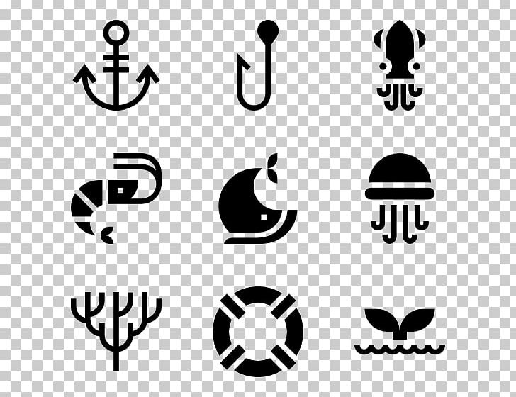 Computer Icons Encapsulated PostScript Sea PNG, Clipart, Aquatic Animal, Area, Black, Black And White, Brand Free PNG Download