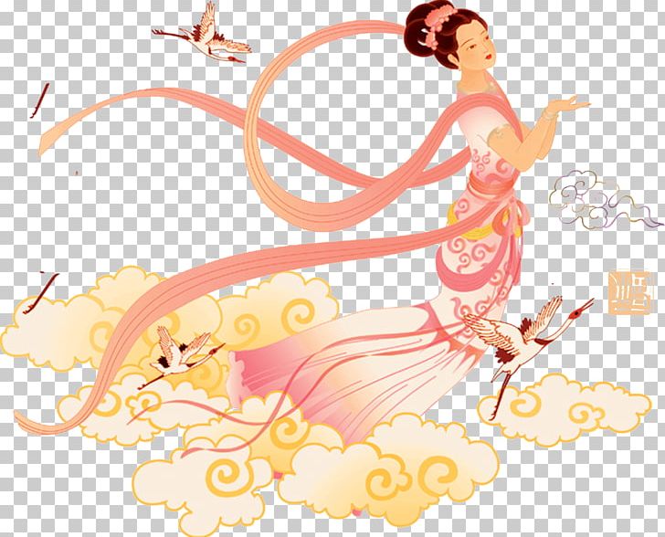 Mid-Autumn Festival Drawing Change PNG, Clipart, Clouds, Computer Wallpaper, Creative Ads, Creative Artwork, Creative Background Free PNG Download