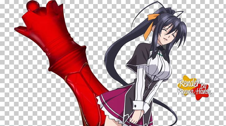 Rias Gremory Anime High School DxD Rendering PNG Clipart Anime Art  Black Hair Cartoon Character Free