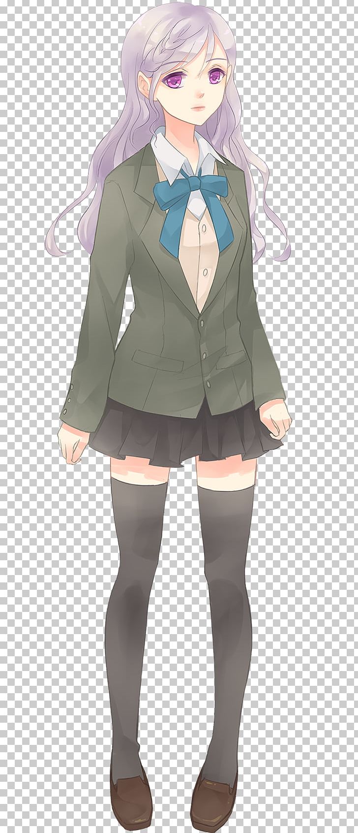 School Uniform Character Student Share-alike PNG, Clipart, Anime, Attribution, Brown Hair, Character, Clothing Free PNG Download