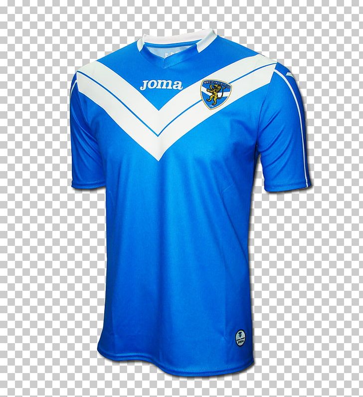 T-shirt Brescia Calcio Sports Fan Jersey Football PNG, Clipart, Active Shirt, Blue, Brescia, Brescia Calcio, Clothing Free PNG Download