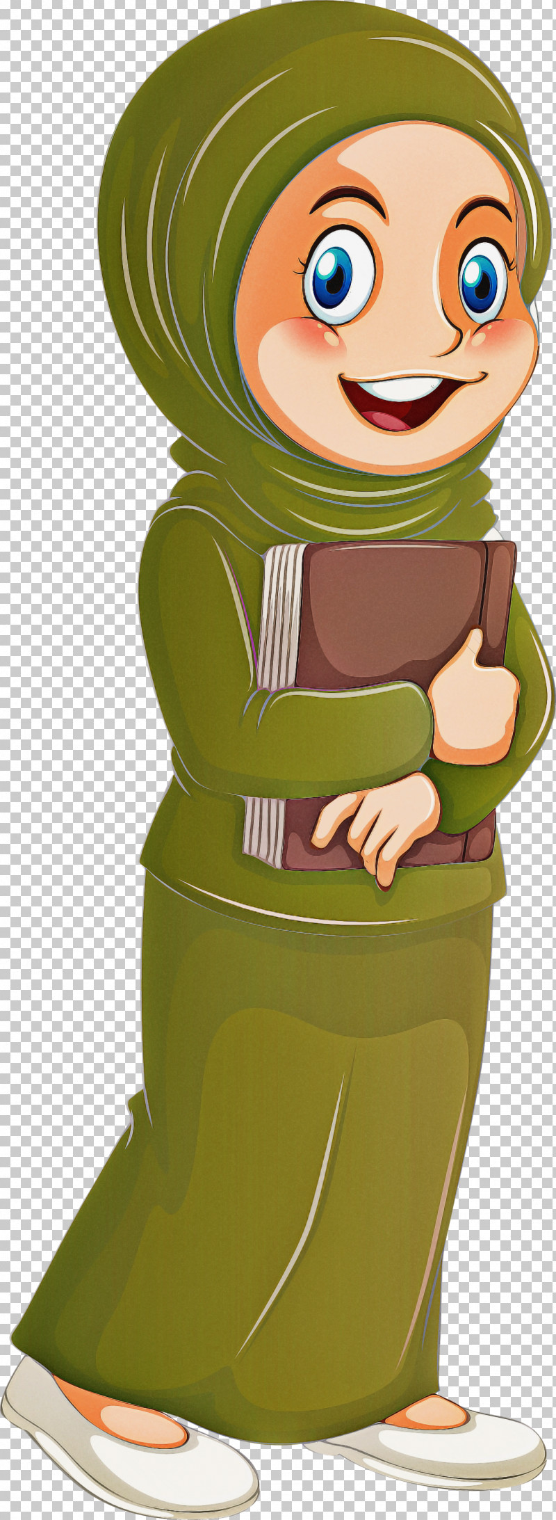 Muslim People PNG, Clipart, Animation, Cartoon, Green, Muslim People, Style Free PNG Download