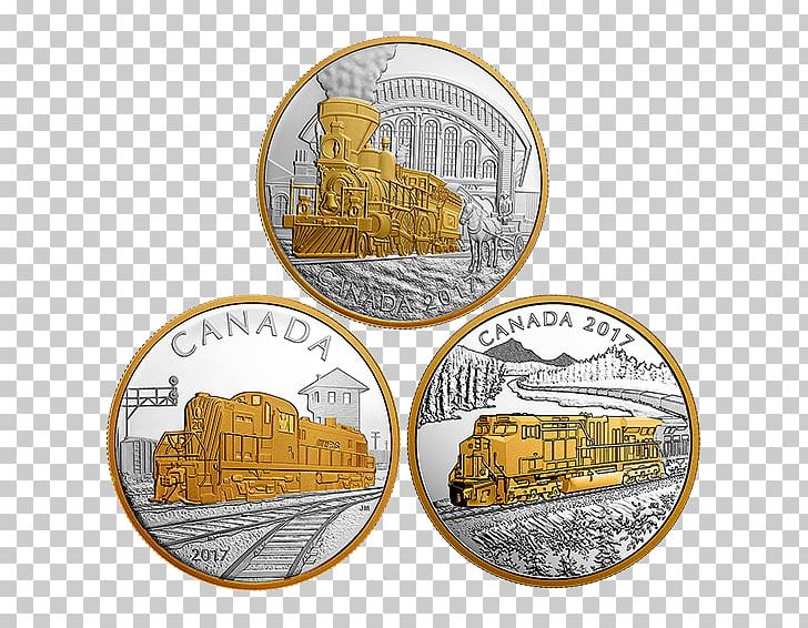Coin Canada Rail Transport Train Gold PNG, Clipart, 440, Canada, Canadian Gold Maple Leaf, Cash, Coin Free PNG Download