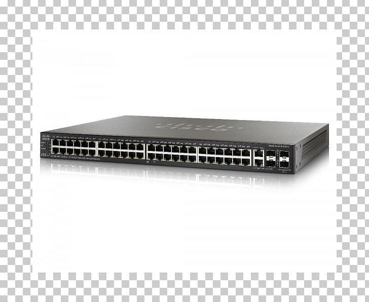 Stackable Switch Gigabit Ethernet Network Switch Cisco Systems Cisco SG500-52P PNG, Clipart, Cisco Catalyst, Computer Network, Elec, Electronic Device, Electronics Accessory Free PNG Download