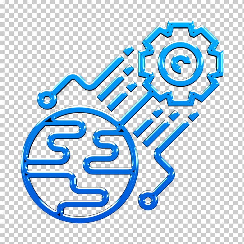World Icon Artificial Intelligence Icon Cog Icon PNG, Clipart, Artificial Intelligence Icon, Cog Icon, Electric Blue, World Icon Free PNG Download