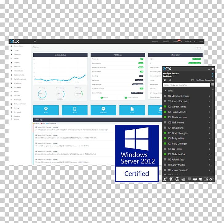 3CX Phone System Business Telephone System Telephony Voice Over IP PNG, Clipart, 3cx Phone System, Att, Brand, Business Telephone System, Computer Software Free PNG Download