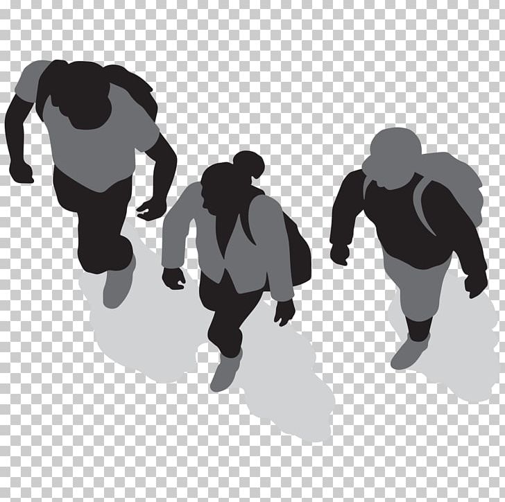 Silhouette Walking Drawing Sport PNG, Clipart, Animals, Diagram, Drawing, Homo Sapiens, Human Behavior Free PNG Download