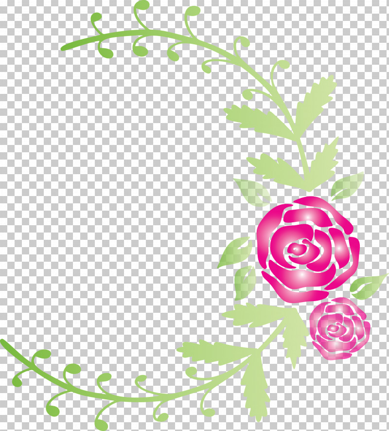 Rose Frame Flower Frame Wedding Frame PNG, Clipart, Circle, Floral Design, Flower, Flower Frame, Leaf Free PNG Download