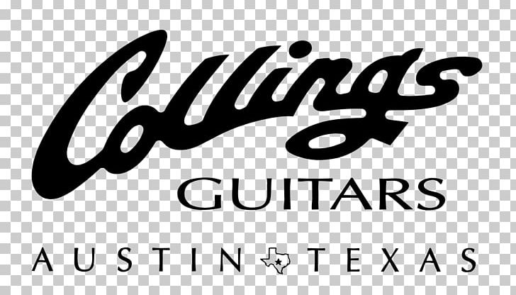 Collings Guitars Electric Guitar Acoustic Guitar Logo PNG, Clipart, Acoustic Guitar, Area, Black, Black And White, Brand Free PNG Download