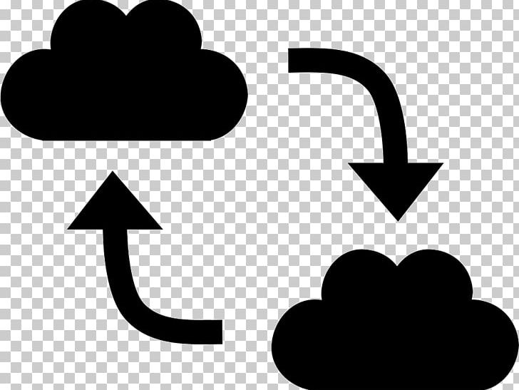 Computer Icons Cloud Computing Symbol Microsoft Exchange Server PNG, Clipart, Black, Black And White, Brand, Circle, Cloud Free PNG Download