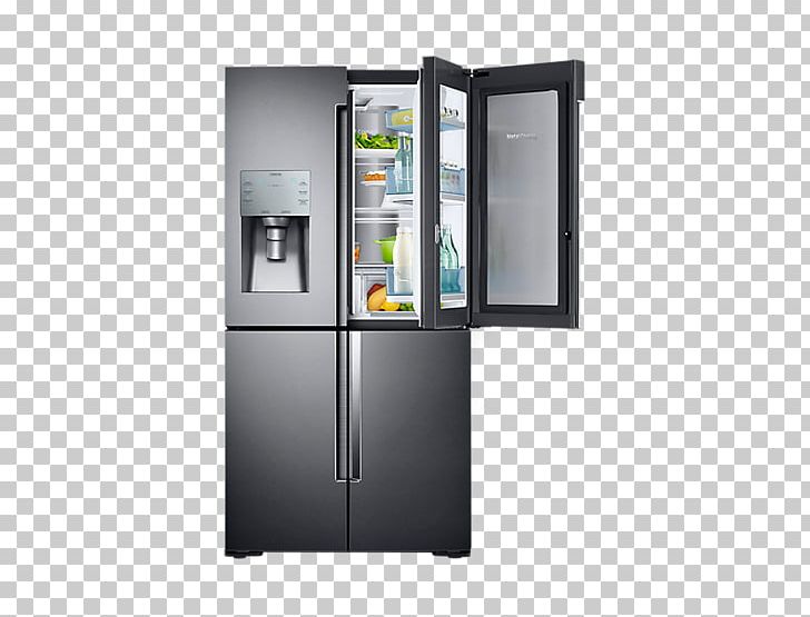 Refrigerator Samsung Food ShowCase RH77H90507H Samsung RF28K9380S Samsung RF22K9381 PNG, Clipart, Angle, Door, Electronics, Food, Frigidaire Gallery Fghb2866p Free PNG Download