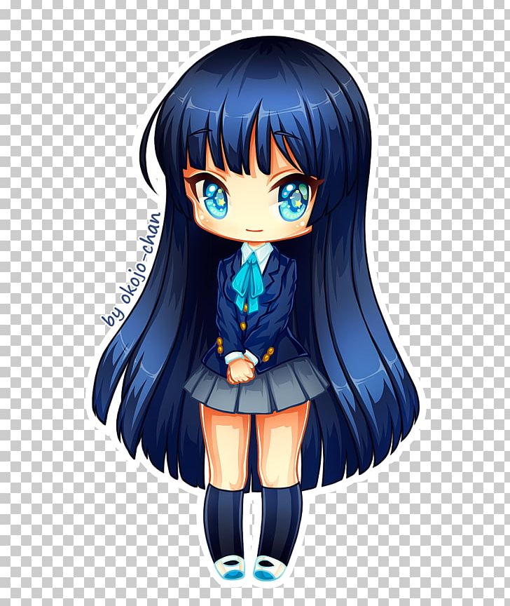 Mio Akiyama Anime Mangaka Chibi PNG, Clipart, Anime, Art, Azusa Nakano, Black Hair, Brown Hair Free PNG Download