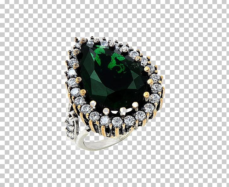 Emerald Ottoman Empire Ring Silver Jewellery PNG, Clipart, Bijou, Body Jewelry, Diamond, Emerald, Engagement Free PNG Download