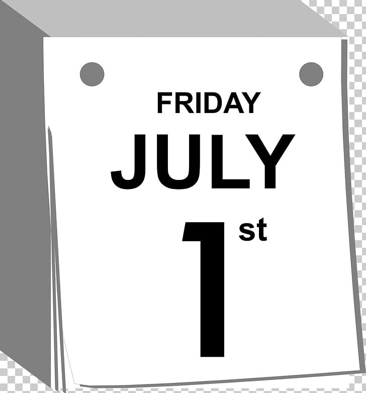 1 July Calendar Date Abreißkalender PNG, Clipart, Angle, Area, Black, Black And White, Brand Free PNG Download