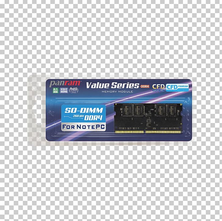 Laptop DDR4 SDRAM SO-DIMM Kingston Technology PNG, Clipart, Cfd Sales, Computer Data Storage, Ddr3 Sdram, Ddr4 Sdram, Dimm Free PNG Download