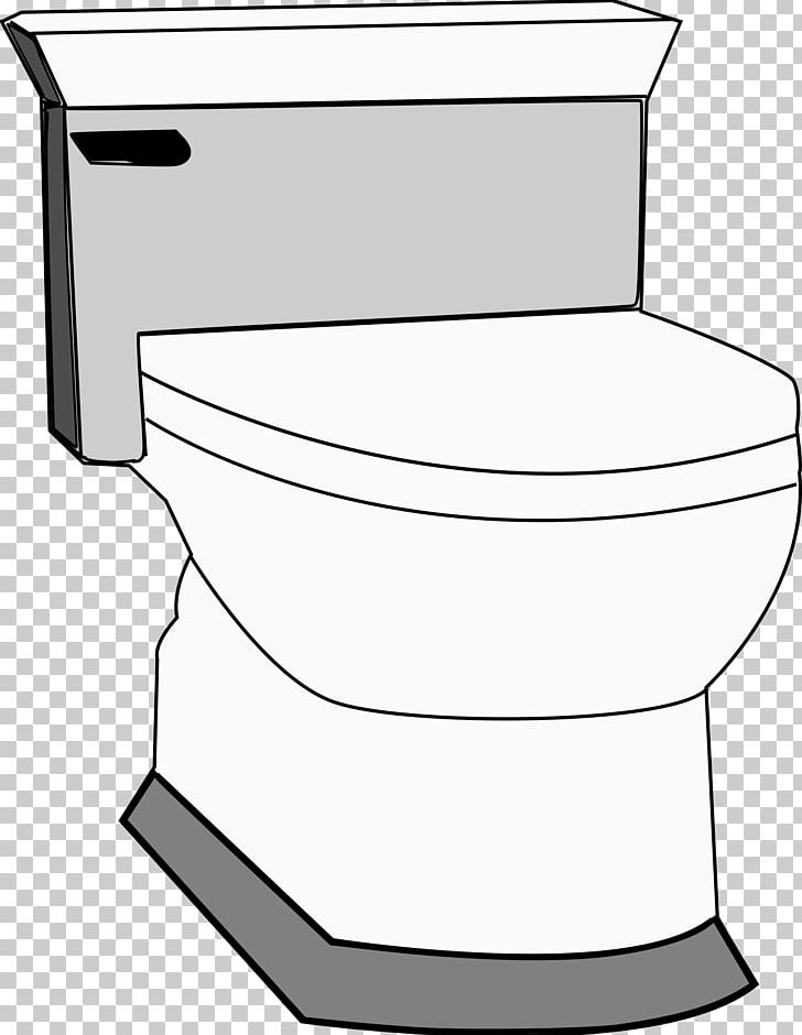 Toilet Bathroom PNG, Clipart, Angle, Area, Bathroom, Bathroom Accessory, Black And White Free PNG Download