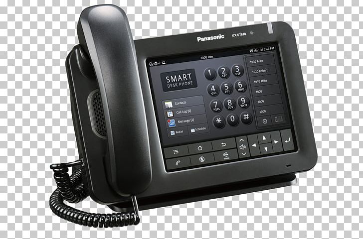 VoIP Phone Telephone Panasonic Executive KX-UT670 Session Initiation Protocol PNG, Clipart, Business Telephone System, Communication, Corded Phone, Electronics, G722 Free PNG Download