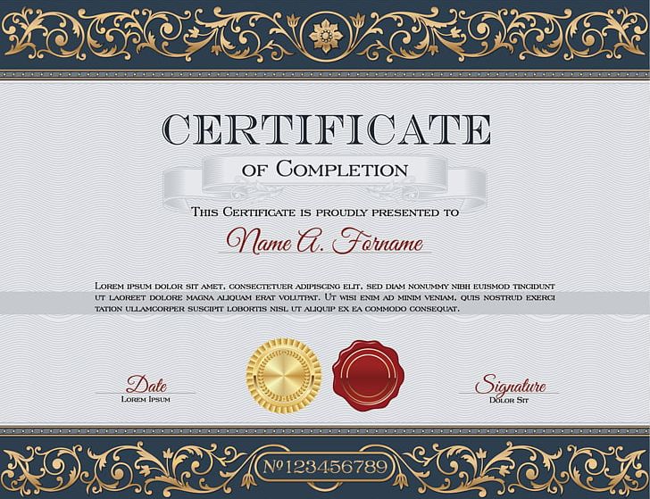 Academic Certificate Diploma PNG, Clipart, Certificate, Certificate Border, Certificate Vector, Cross, Encapsulated Postscript Free PNG Download