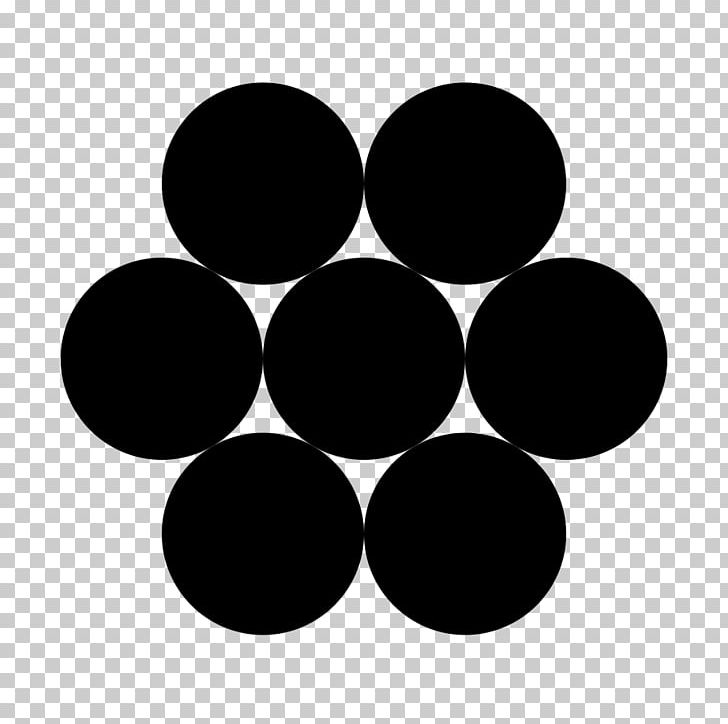 Circle Packing In A Circle Hexagon Geometry PNG, Clipart, Black, Black And White, Brand, Circle, Circle Packing Free PNG Download