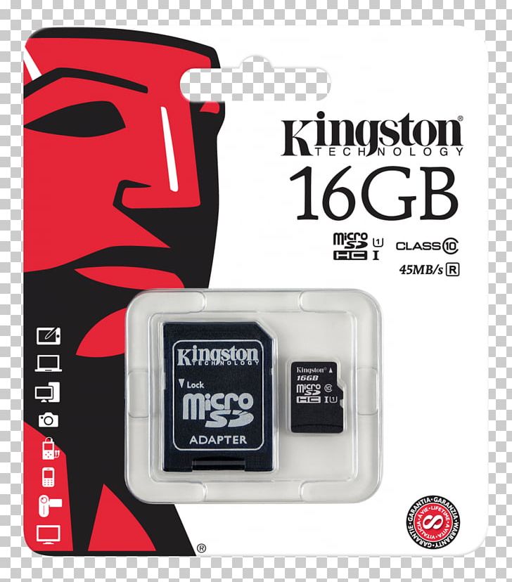 MicroSD Flash Memory Cards Secure Digital Kingston Technology SDHC PNG, Clipart, Adapter, Computer Data Storage, Electronic Device, Electronics, Electronics Accessory Free PNG Download