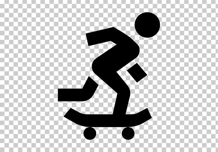 Symbol Computer Icons Skateboarding PNG, Clipart, Area, Black And White, Brand, Computer Icons, Line Free PNG Download