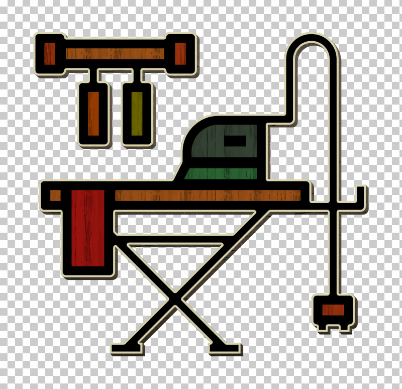 Iron Icon Ironing Board Icon Home Equipment Icon PNG, Clipart, Furniture, Home Equipment Icon, Iron Icon, Ironing Board Icon, Line Free PNG Download