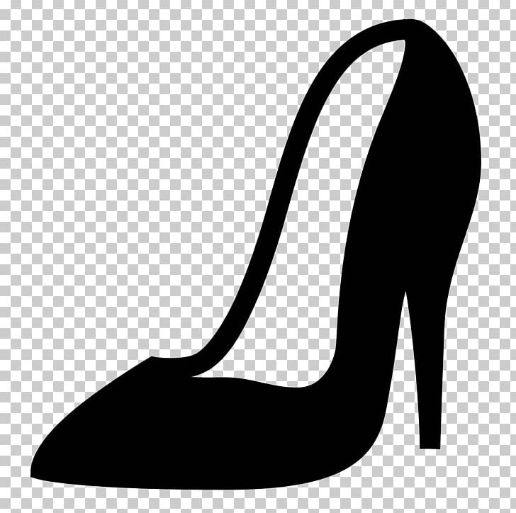 High-heeled Shoe Footwear Computer Icons Woman PNG, Clipart, Black, Black And White, Boot, Clothing, Court Shoe Free PNG Download
