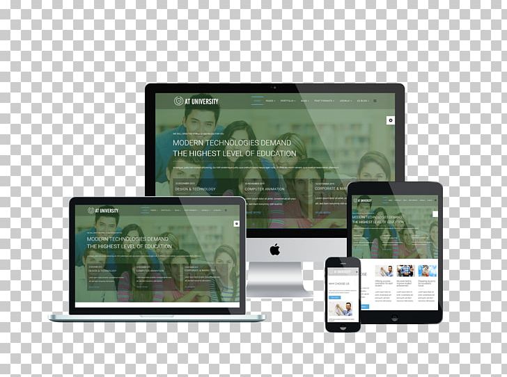 Responsive Web Design Web Template System WordPress Joomla PNG, Clipart, Blog, Brand, Display Device, Download, Education Free PNG Download