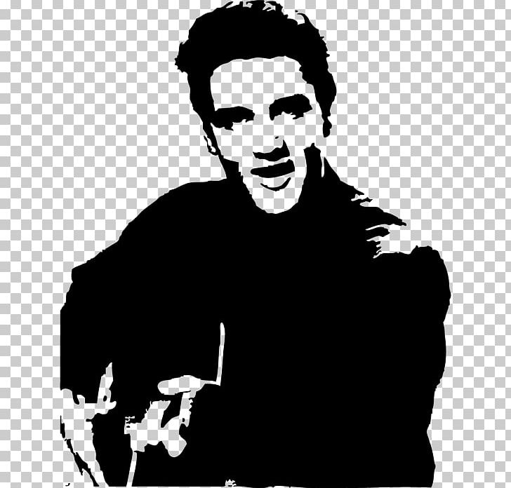 Elvis Presley Wall Decal Sticker Stencil PNG, Clipart, Animals, Art, Black And White, Decal, Elvis Free PNG Download