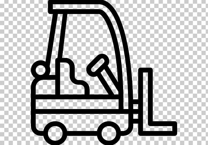 Forklift Computer Icons Transport Logistics PNG, Clipart, Area, Black And White, Computer Icons, Forklift, Industry Free PNG Download