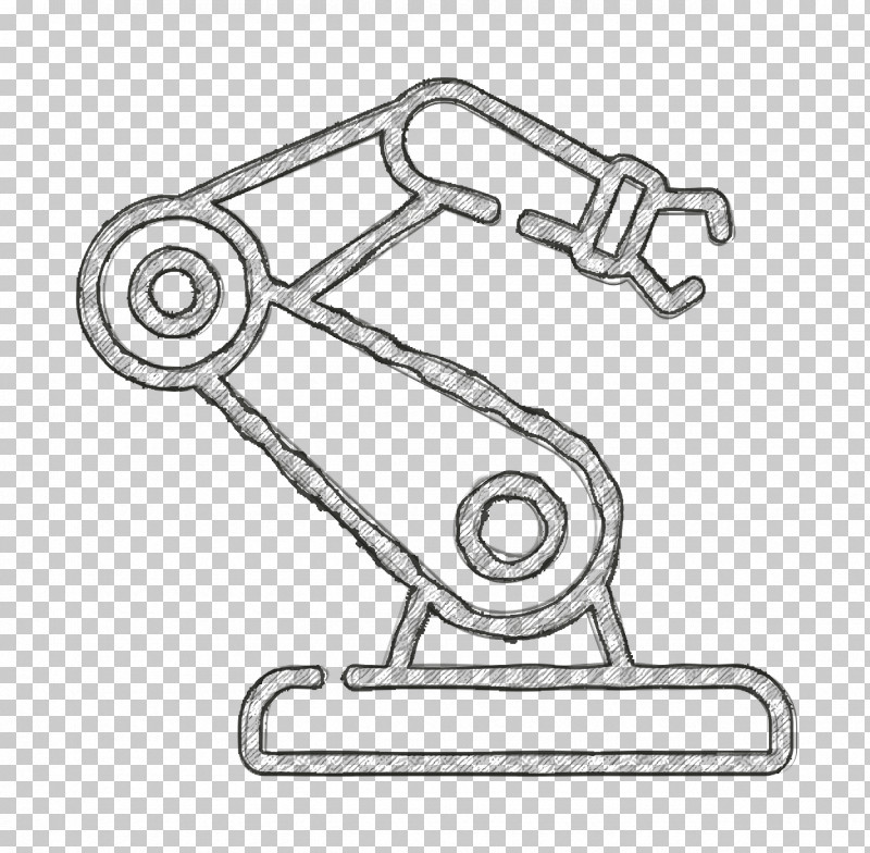 Robotic Arm Icon Robot Icon Manufacturing Icon PNG, Clipart, Bathroom, Black, Black And White, Car, Computer Hardware Free PNG Download
