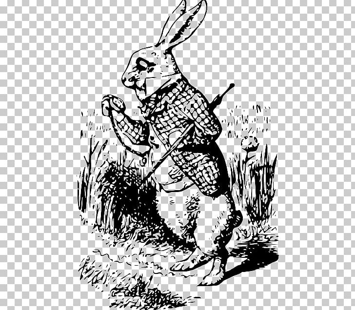 Alice's Adventures In Wonderland And Through The Looking-Glass White Rabbit PNG, Clipart,  Free PNG Download
